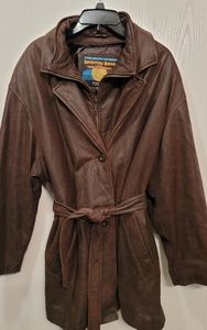 SALE! Woman's Genuine Leather Coat